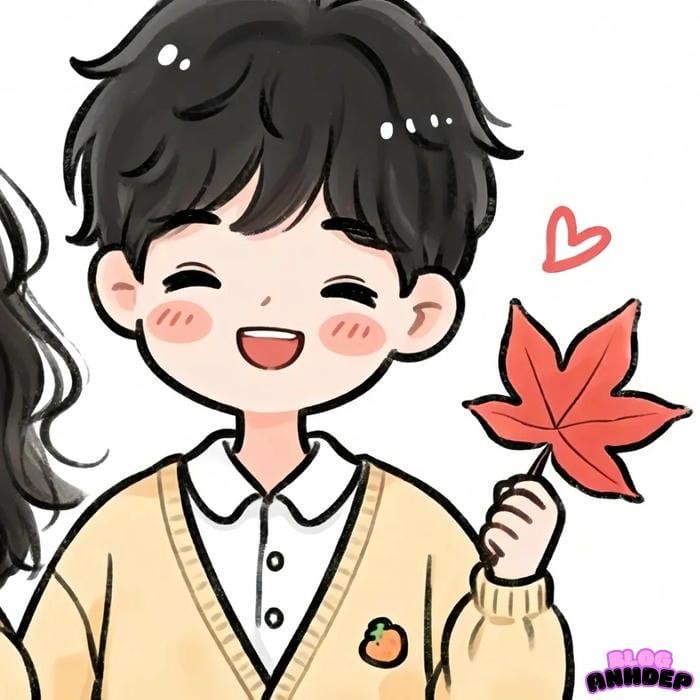 hình đại diện nam cute nghệ thuật