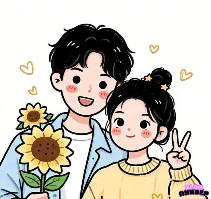 hình đại diện nam và nữ chất