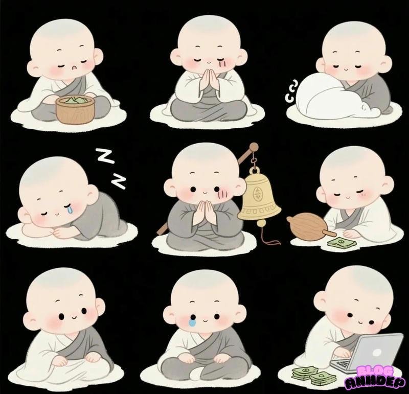 hoạt hình chú tiểu