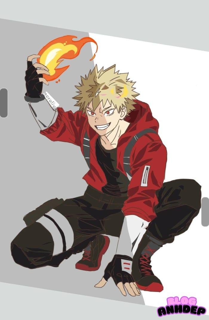 katsuki bakugo cực nét