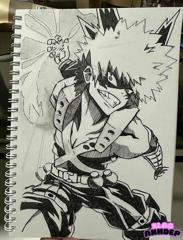 katsuki bakugo mờ ảo