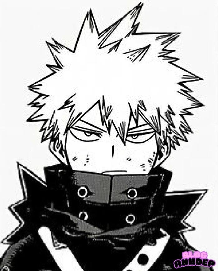 katsuki bakugo nghệ thuật