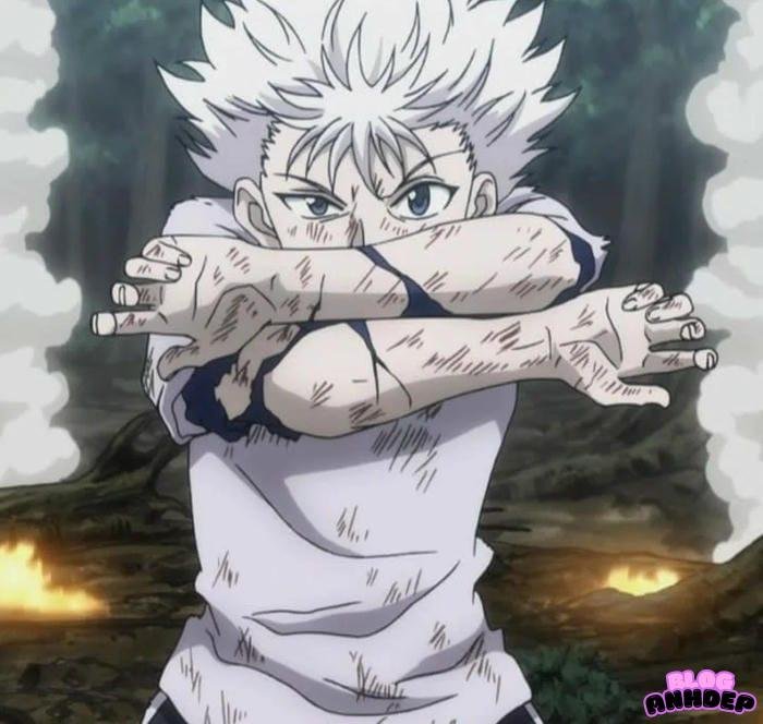 killua zoldyck nghệ thuật
