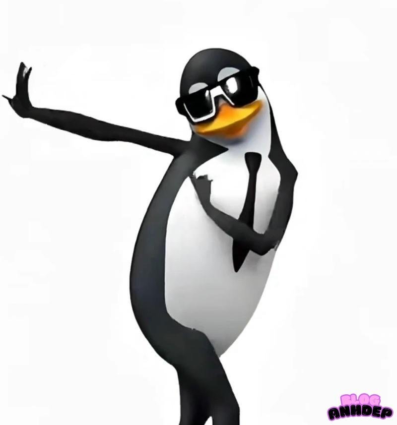 meme avatar chim cánh cụt