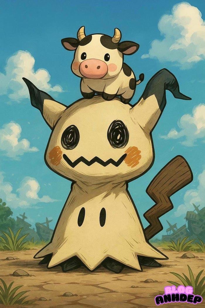 mimikyu bắt mắt