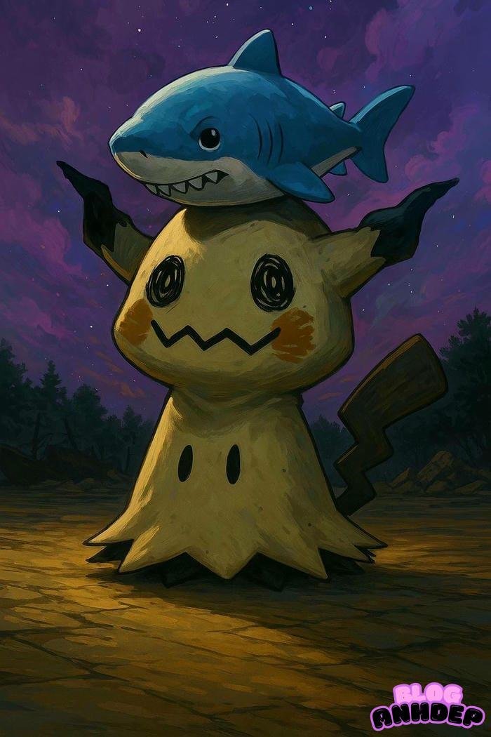 mimikyu mờ ảo