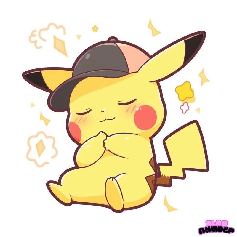 pikachu chibi cute