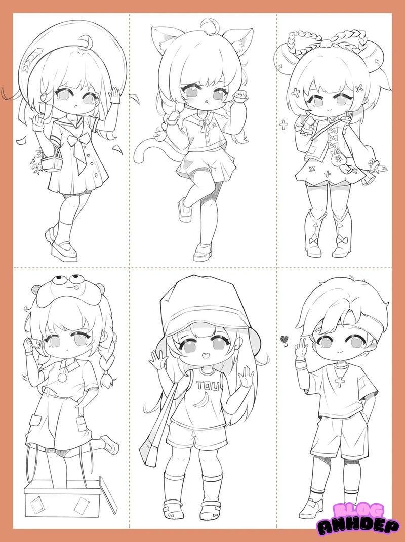 pose chibi